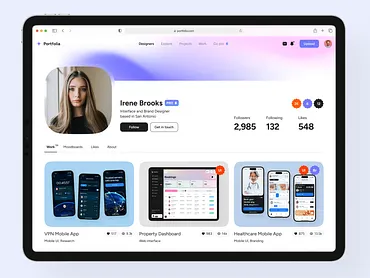 UI/UX Design Mockup 9